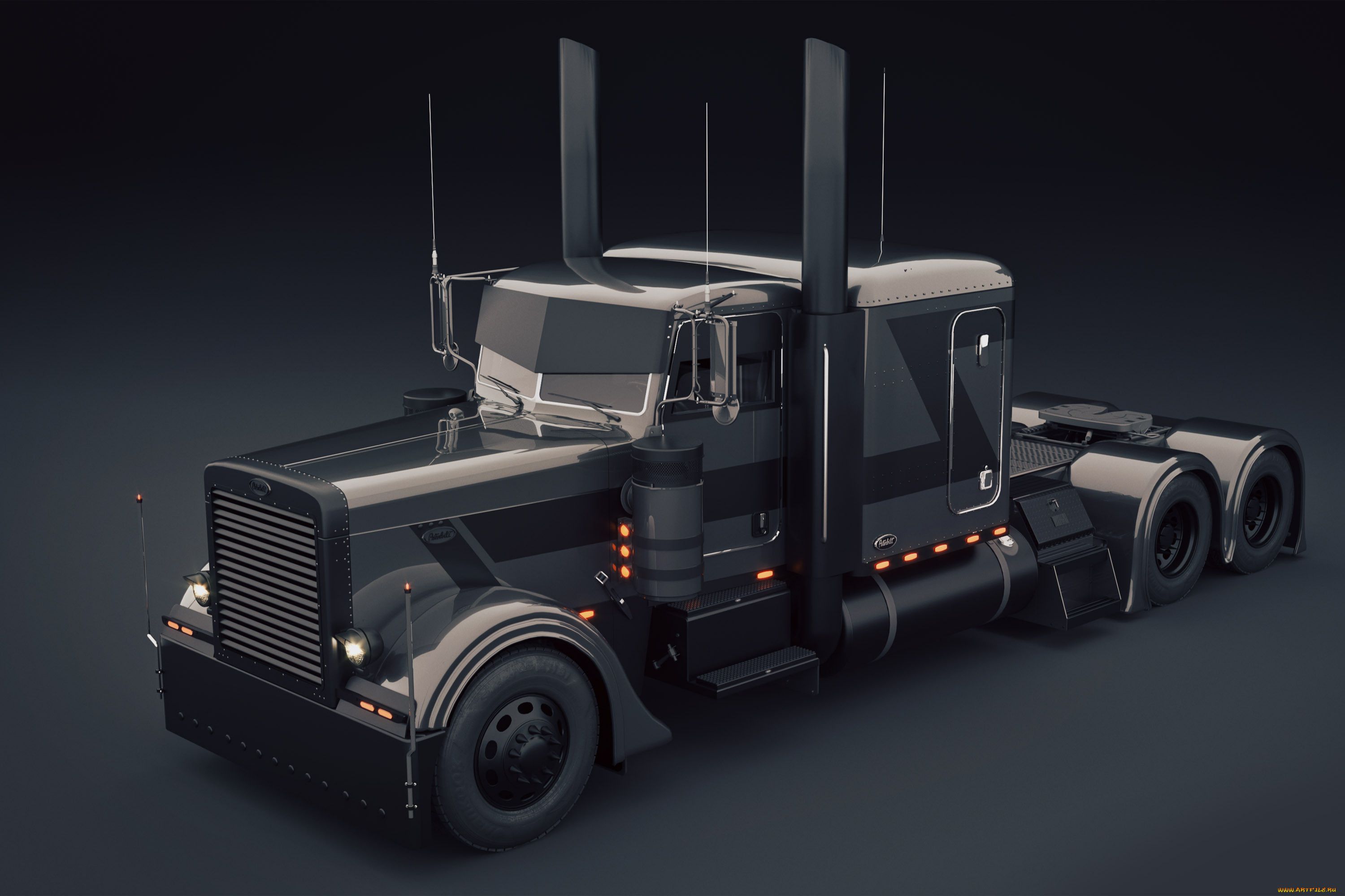 , 3, peterbilt